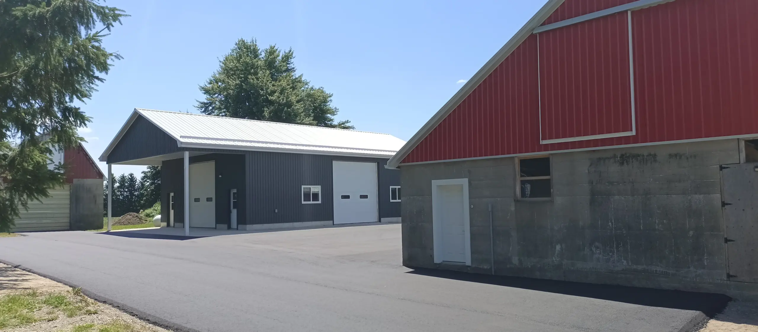 Fraser Paving mini-parking lot for Crokinole Canada